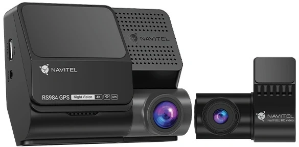 Видеорегистратор Navitel RS984 GPS черный 2160x3840 2160p 160гр. NT98529 — фото 1
