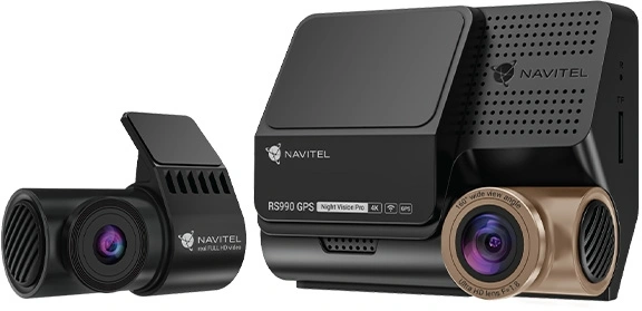 Видеорегистратор Navitel RS990 GPS черный 2160x3840 2160p 160гр. GPS NT98529 — миниатюра 2
