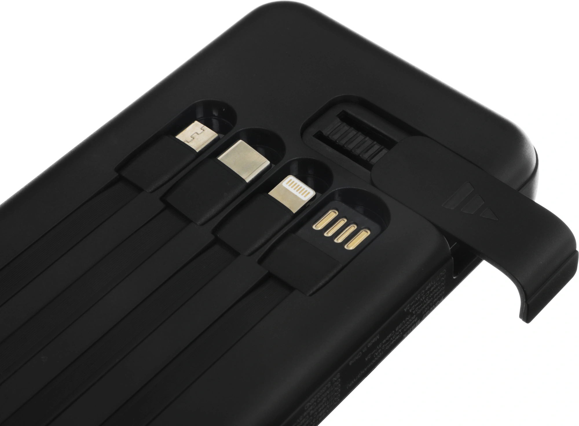 Мобильный аккумулятор Tecno OnGO L101 10000mAh 12W 2.4A 2xUSB-A/USB-C черный — миниатюра 9