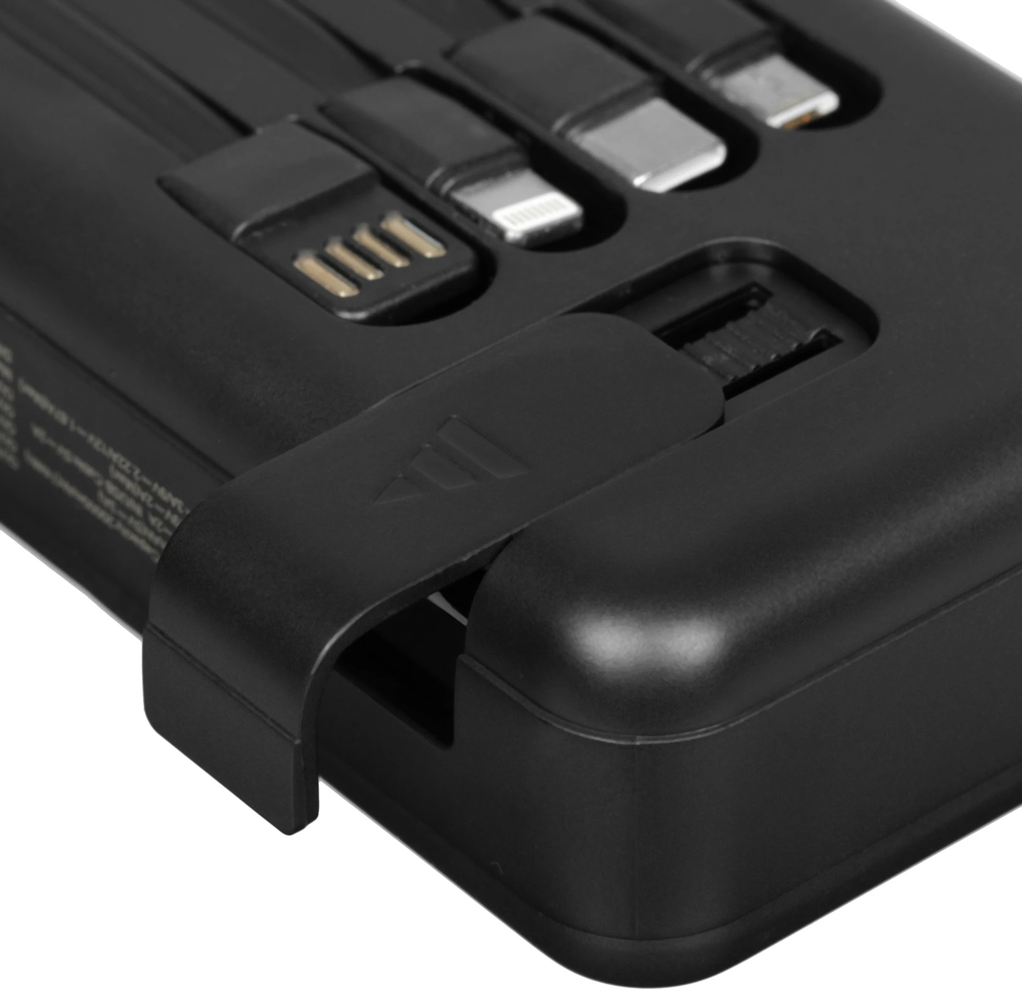 Мобильный аккумулятор Tecno Pocket L201Q 20000mAh QC3.0/PD 22.5W 3A USB-A/2xUSB-C черный (L201Q) — миниатюра 7
