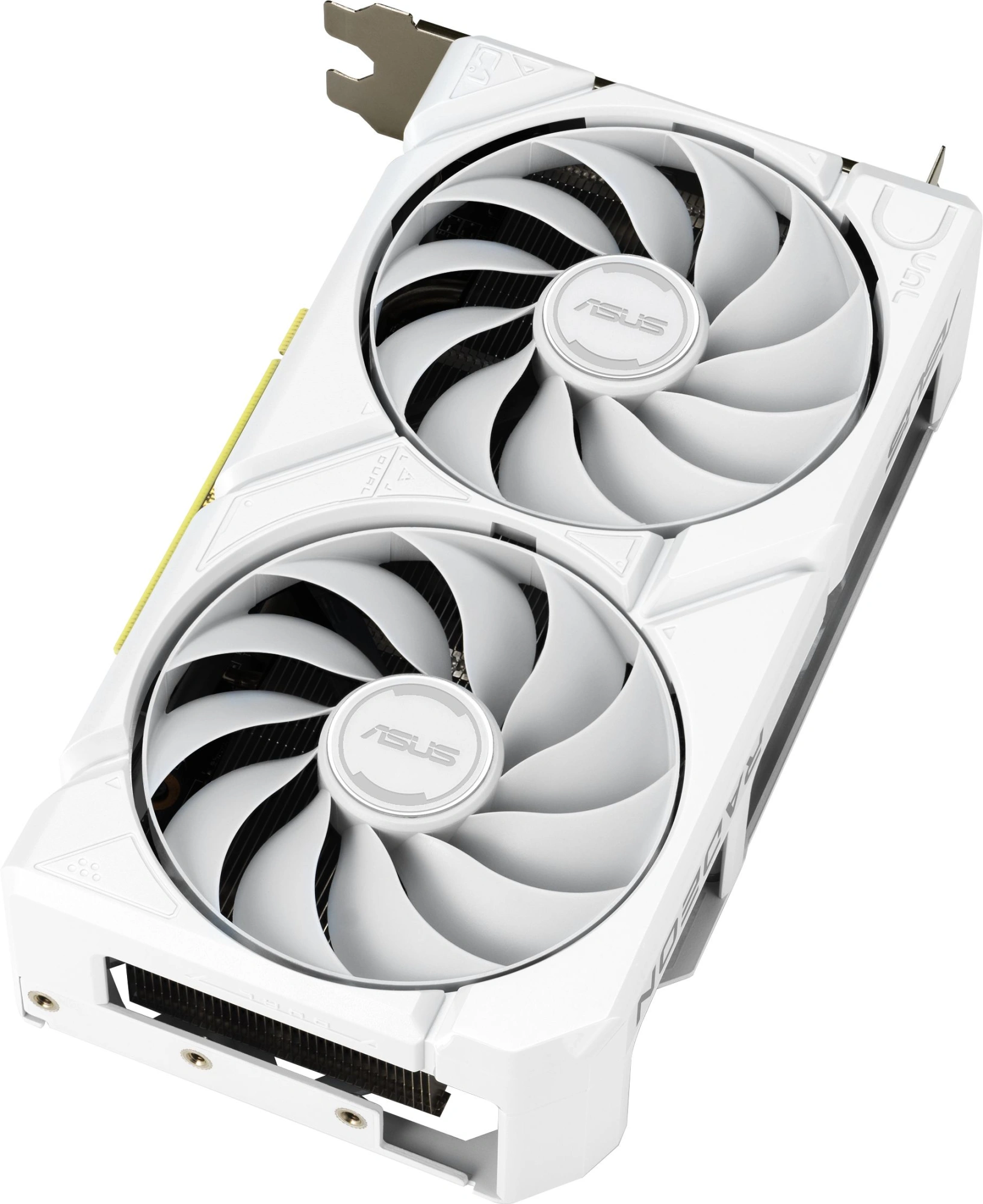 Видеокарта Asus PCI-E 5.0 DUAL-RX9060XT-16G-WHITE AMD Radeon RX 9060XT 16Gb 128bit GDDR6 2620/20000 HDMIx1 DPx2 HDCP Ret — миниатюра 5