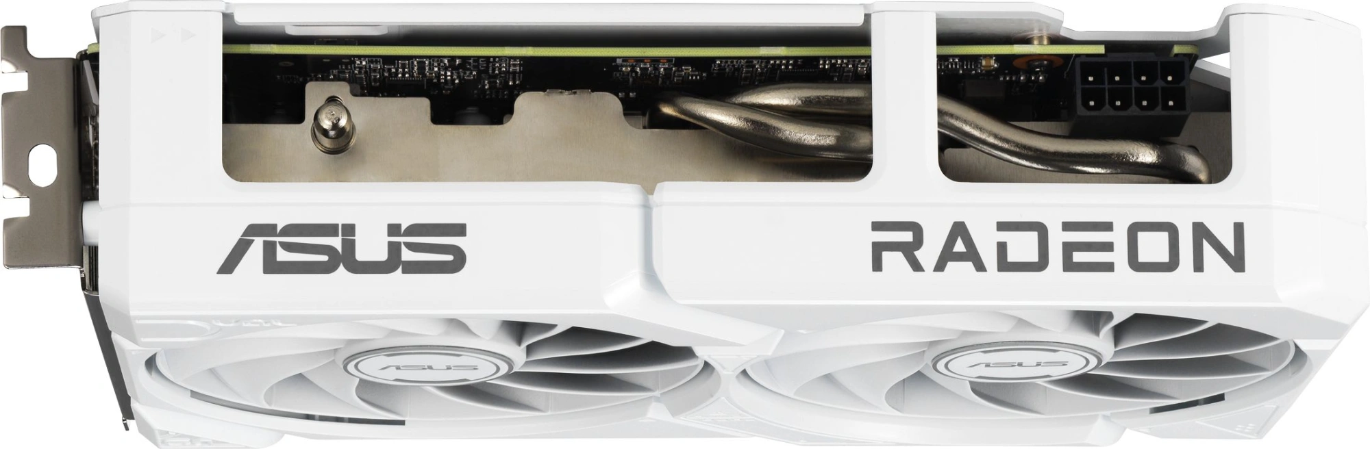 Видеокарта Asus PCI-E 5.0 DUAL-RX9060XT-16G-WHITE AMD Radeon RX 9060XT 16Gb 128bit GDDR6 2620/20000 HDMIx1 DPx2 HDCP Ret — миниатюра 9