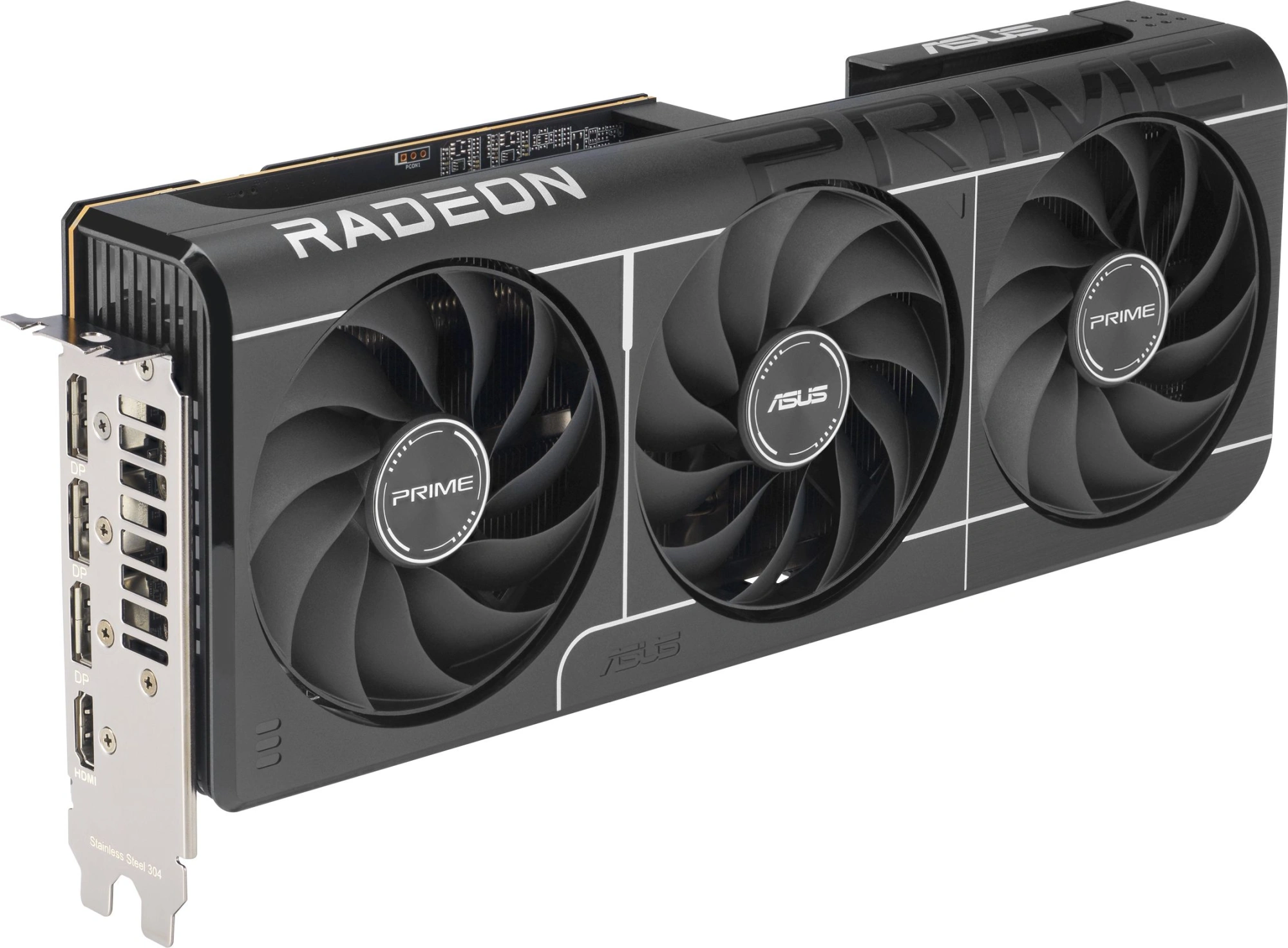 Видеокарта Asus PCI-E 5.0 PRIME-RX9070-O16G-EVO AMD Radeon RX 9070 16Gb 256bit GDDR6 2120/20000 HDMIx1 DPx3 HDCP Ret — миниатюра 2