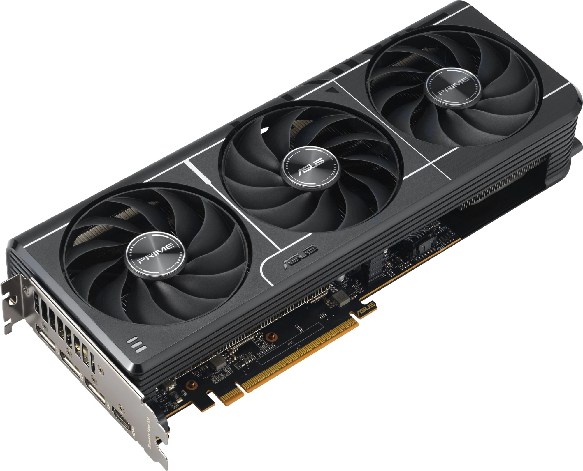Видеокарта Asus PCI-E 5.0 PRIME-RX9070-O16G-EVO AMD Radeon RX 9070 16Gb 256bit GDDR6 2120/20000 HDMIx1 DPx3 HDCP Ret — миниатюра 3