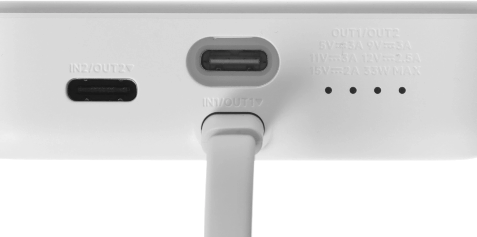 Мобильный аккумулятор Xiaomi Magnetic BHR9822GL 10000mAh QC3.0/PD2.2 33W 3A USB-A/USB-C белый — миниатюра 11