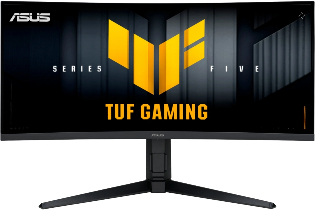 Монитор Asus 34" VG34WQML5A черный VA LED 21:9 HDMI M/M матовая HAS Piv 4000:1 400cd 178гр/178гр 3440x1440 250Hz FreeSync Premium Pro DP UW USB 8.1кг — фото 1
