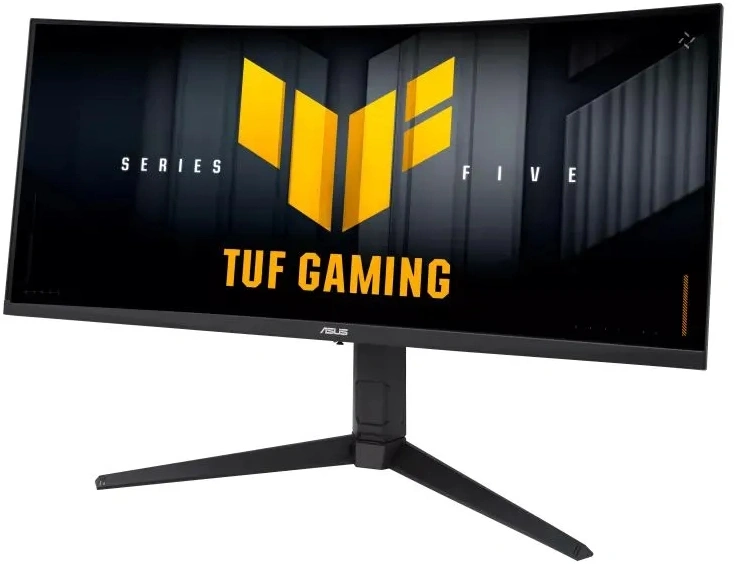 Монитор Asus 34" VG34WQML5A черный VA LED 21:9 HDMI M/M матовая HAS Piv 4000:1 400cd 178гр/178гр 3440x1440 250Hz FreeSync Premium Pro DP UW USB 8.1кг — миниатюра 3