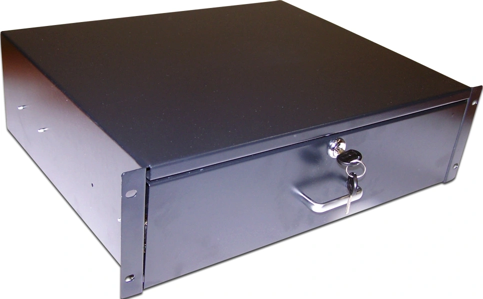 Ящик выдвижной Lanmaster TWT-CB-DRW-3U 3U 19" 350мм черный — фото 1