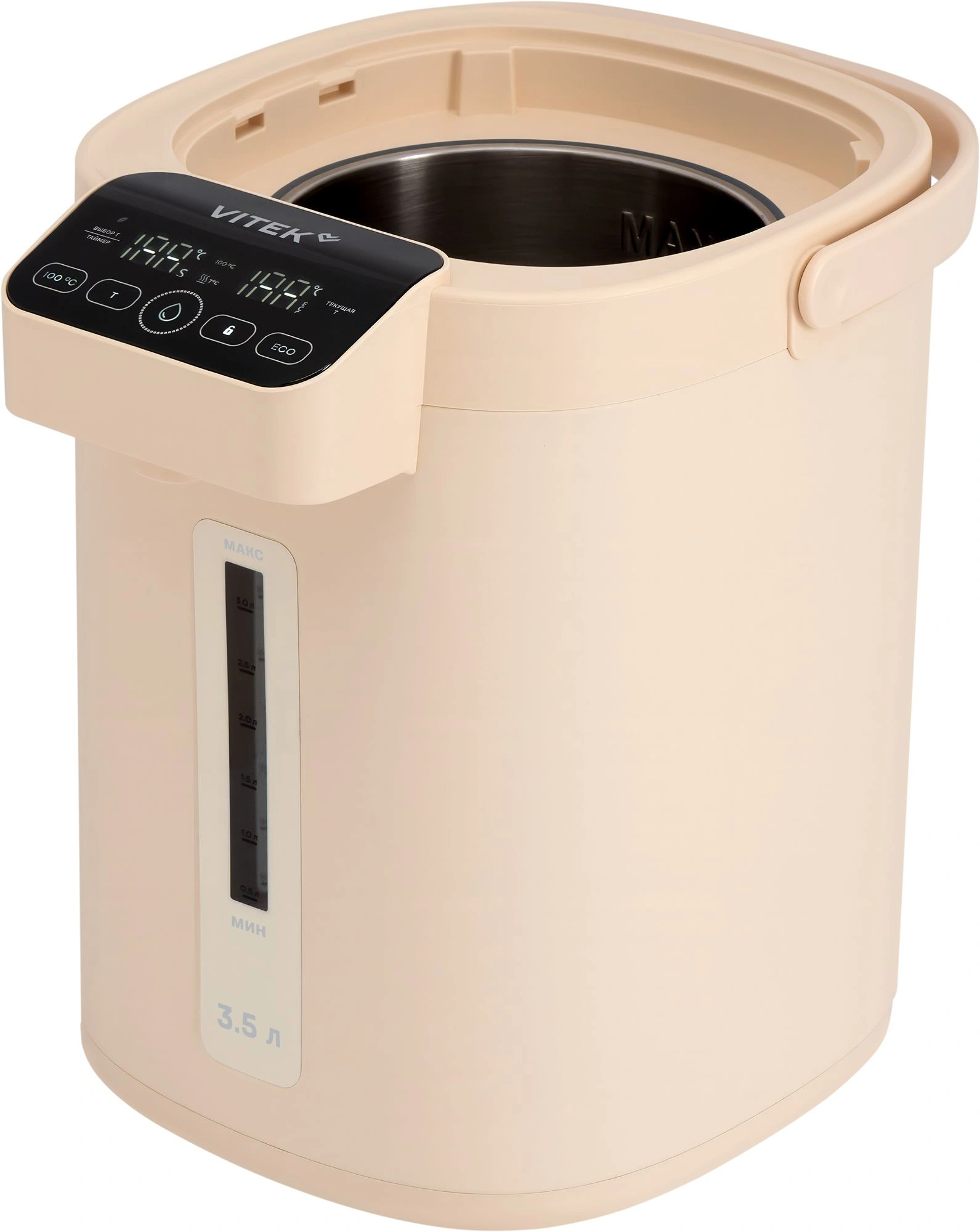 Термопот Vitek VT-TP3002 3.5л. 1200Вт кремовый — миниатюра 3