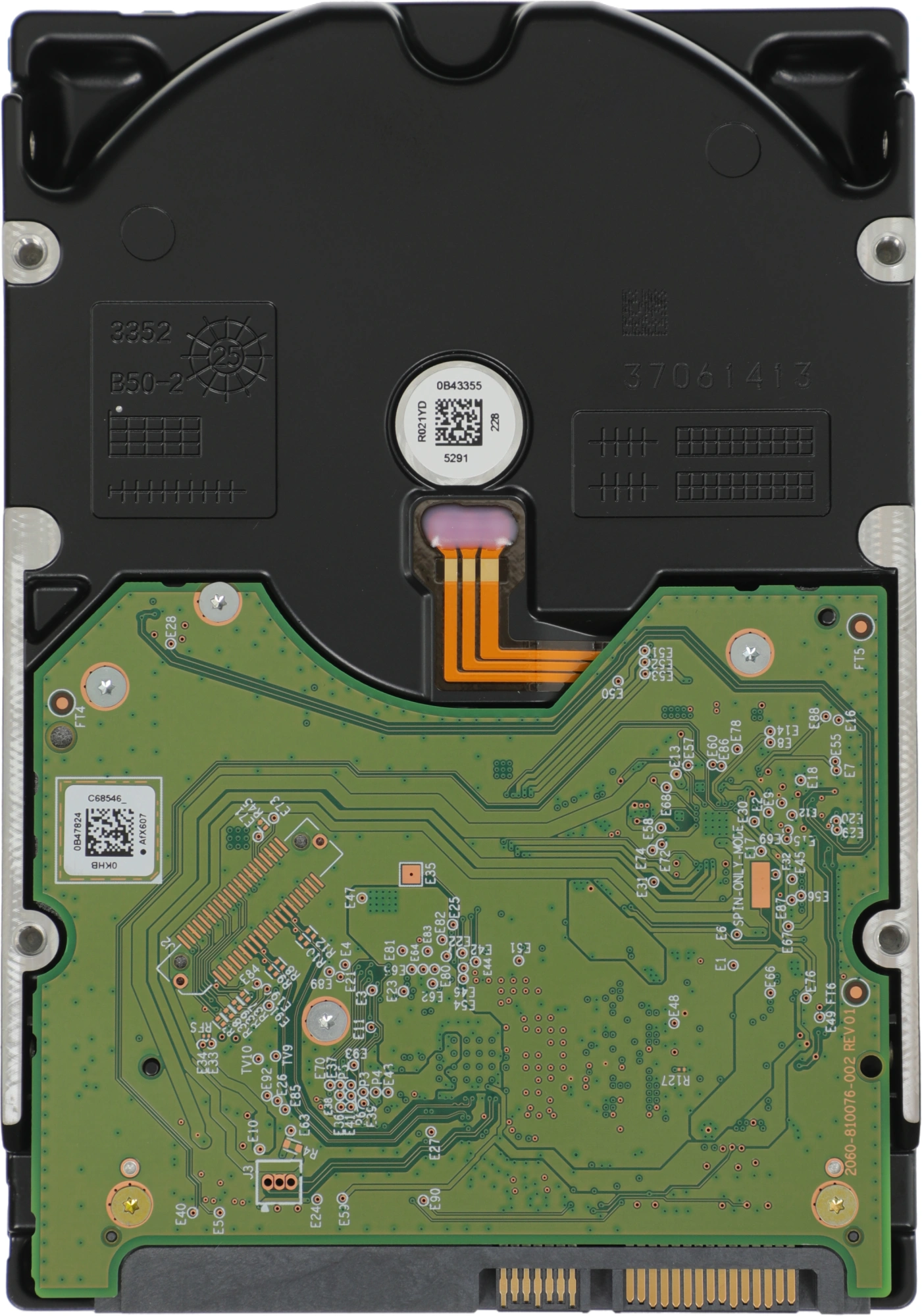 Жесткий диск WD SATA-III 10TB 0B47062 WUS721210BLE6L4 Ultrastar DC HA340 512E (7200rpm) 512Mb 3.5" — миниатюра 3
