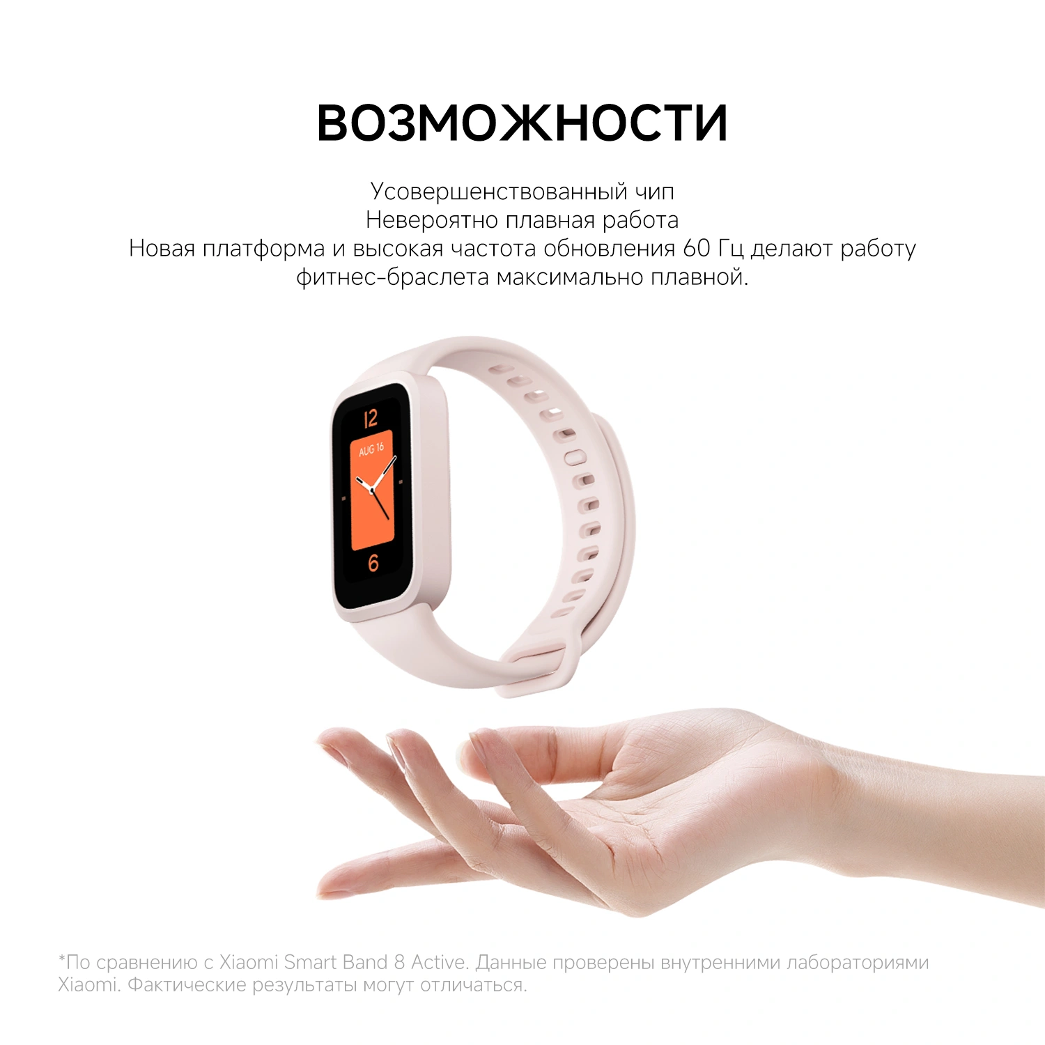 Фитнес-трекер Xiaomi Smart Band 9 Active TFT корп.:зеленый рем.:зеленый (BHR08L1GL) — миниатюра 22