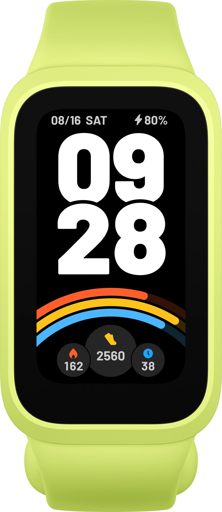 Фитнес-трекер Xiaomi Smart Band 9 Active TFT корп.:зеленый рем.:зеленый (BHR08L1GL) — миниатюра 3