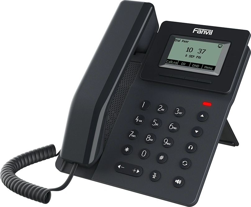 Телефон IP Fanvil V50P черный — миниатюра 3