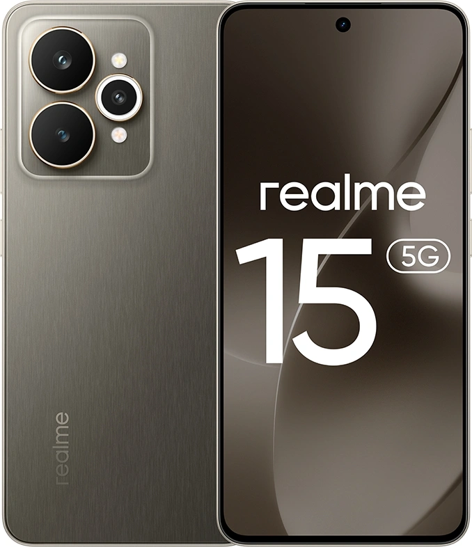 Смартфон Realme RMX5106 15 256Gb 8Gb черный моноблок (6941764471603)