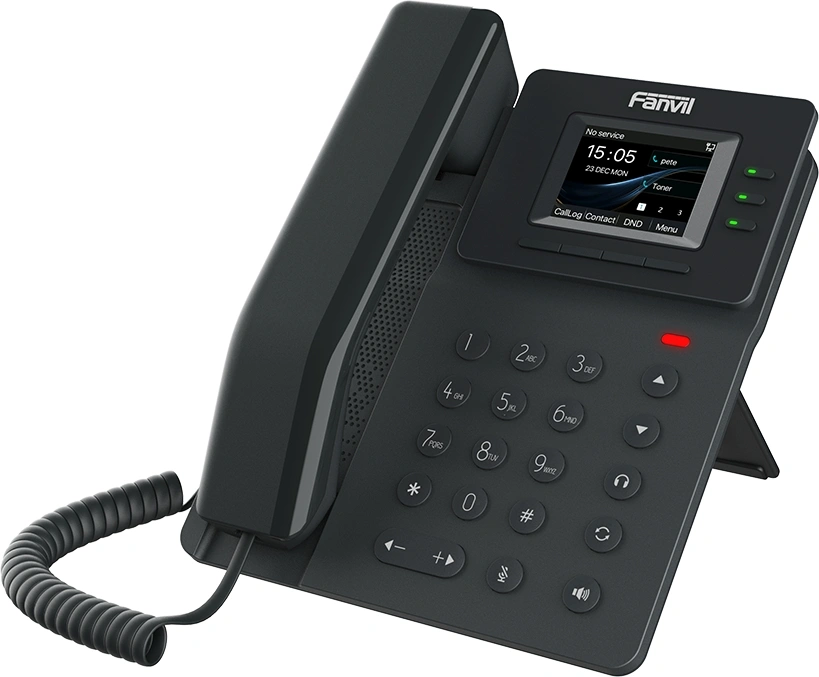 Телефон IP Fanvil V60W черный — миниатюра 4