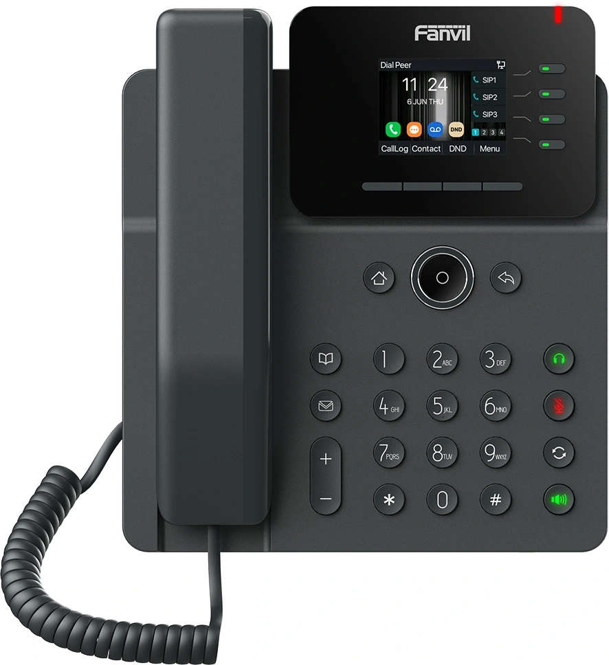 Телефон IP Fanvil V61G черный — фото 1