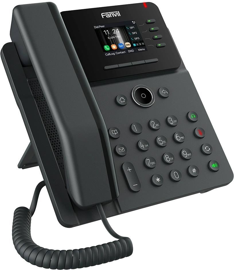 Телефон IP Fanvil V61G черный — миниатюра 3