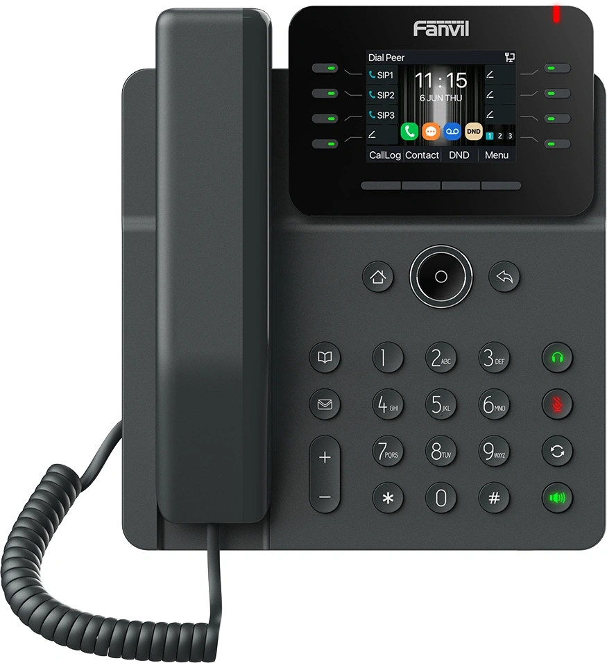 Телефон IP Fanvil V62W черный — фото 1