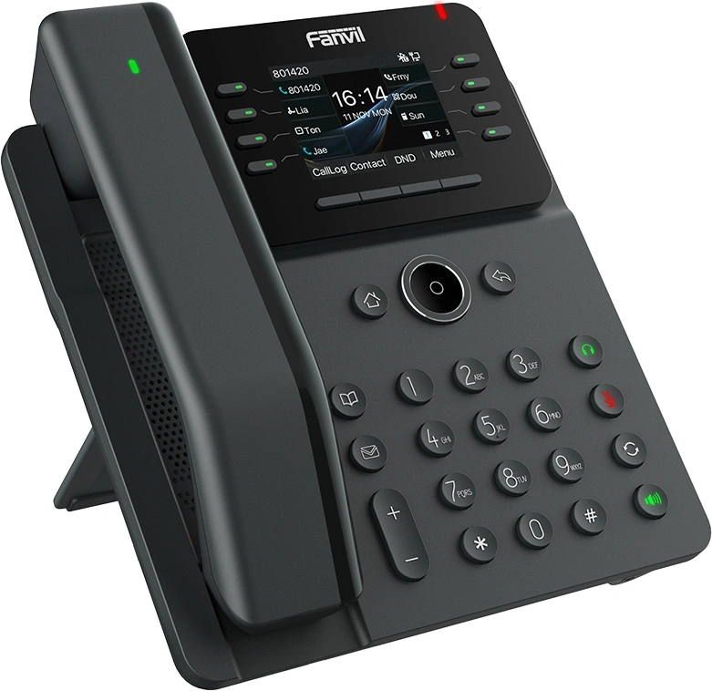 Телефон IP Fanvil V62 Pro серый — миниатюра 7
