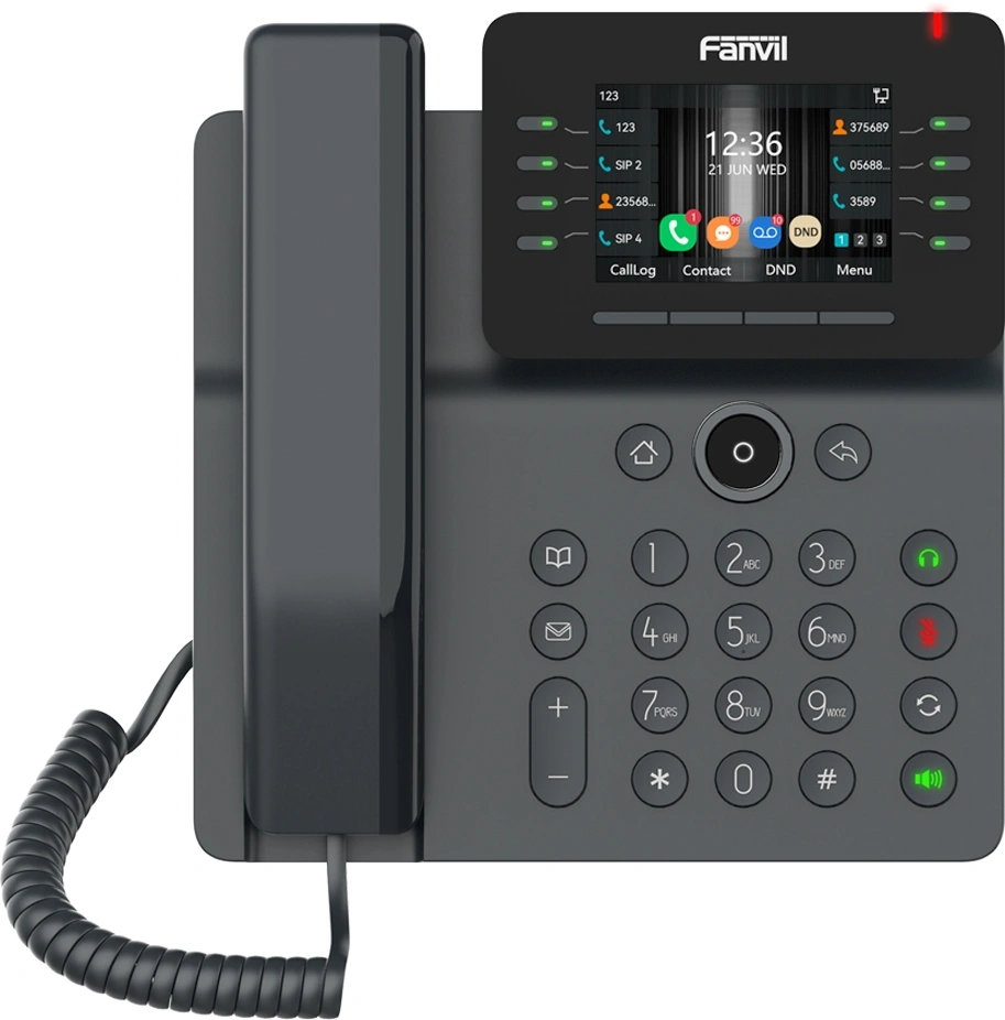 Телефон IP Fanvil V64 черный — фото 1