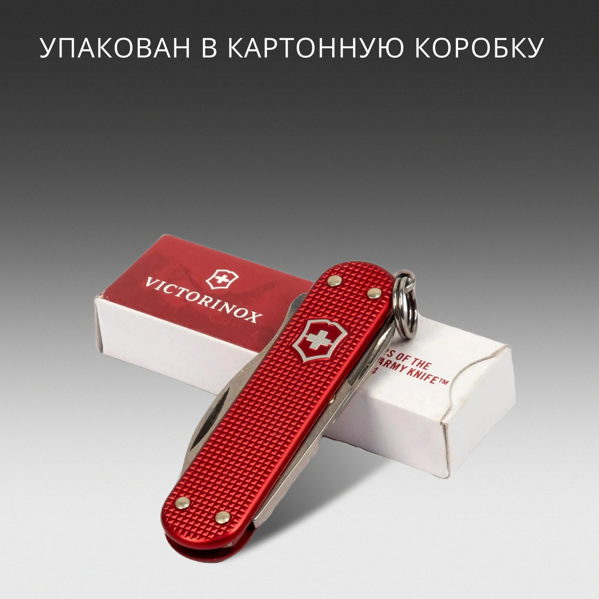 Мультитул Victorinox Companion S Alox (0.6261.20) 5функц. красный карт.коробка — миниатюра 12
