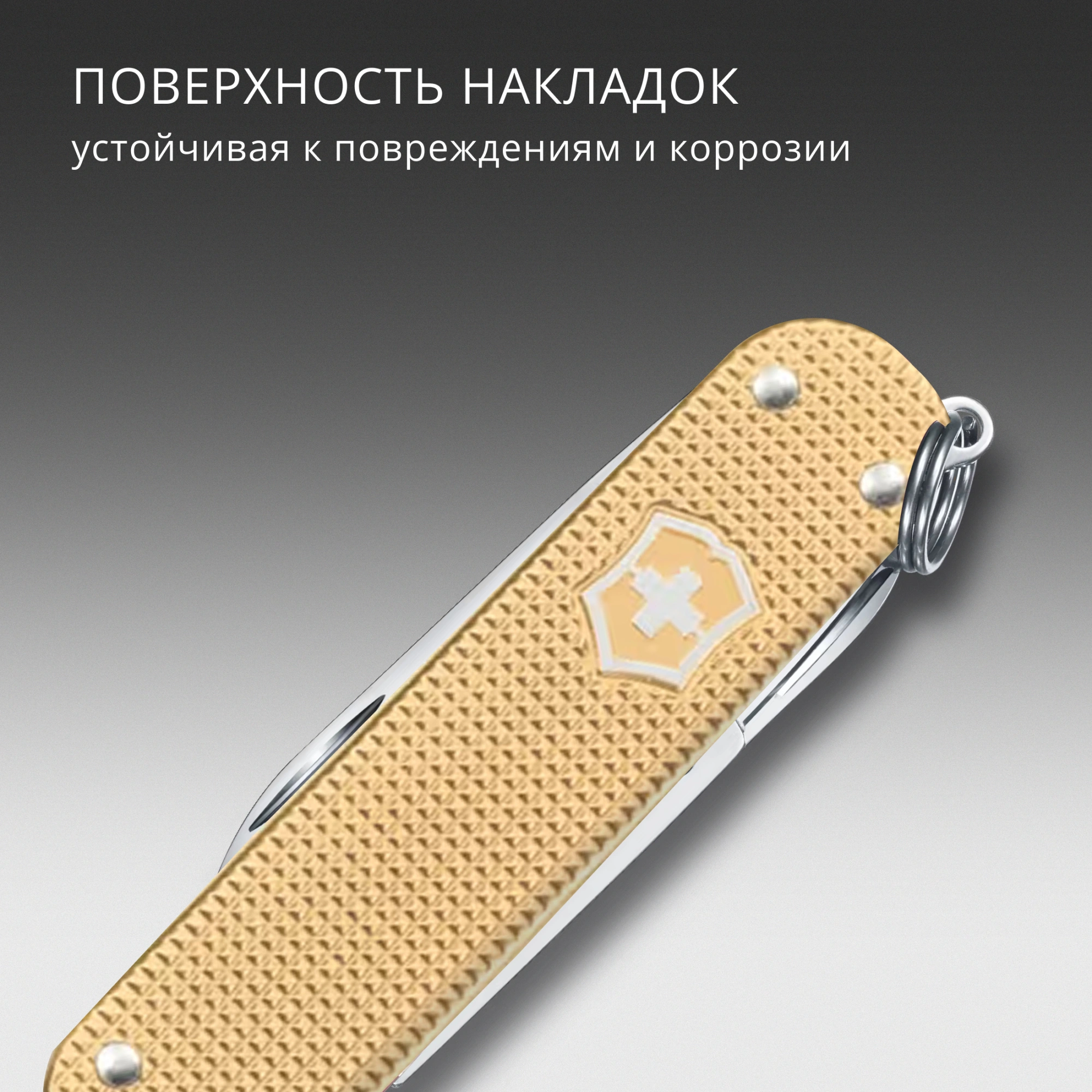 Мультитул Victorinox Companion S Alox (0.6261.28) 5функц. золотистый карт.коробка — миниатюра 9