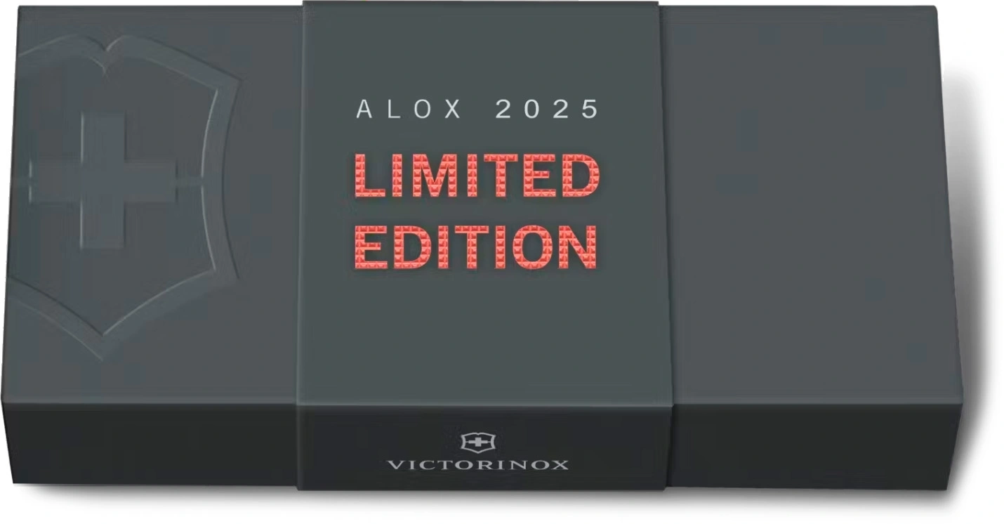 Нож перочинный Victorinox Pioneer X Alox LE 2025 Stone Red (0.8231.L25) 93мм 9функц. красный подар.коробка — миниатюра 2