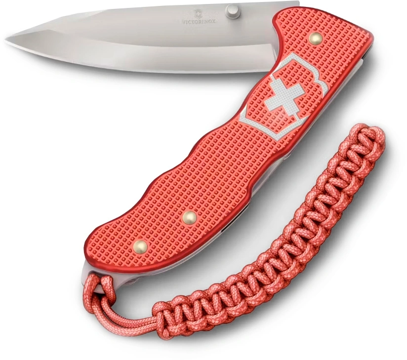 Нож перочинный Victorinox Evoke Alox LE 2025 Stone Red (0.9415.L25) 136мм 5функц. красный подар.коробка — фото 1