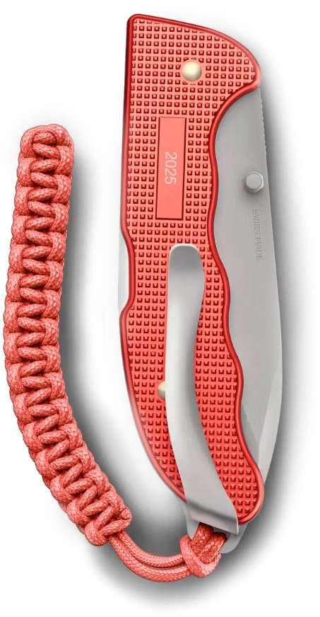 Нож перочинный Victorinox Evoke Alox LE 2025 Stone Red (0.9415.L25) 136мм 5функц. красный подар.коробка — миниатюра 3