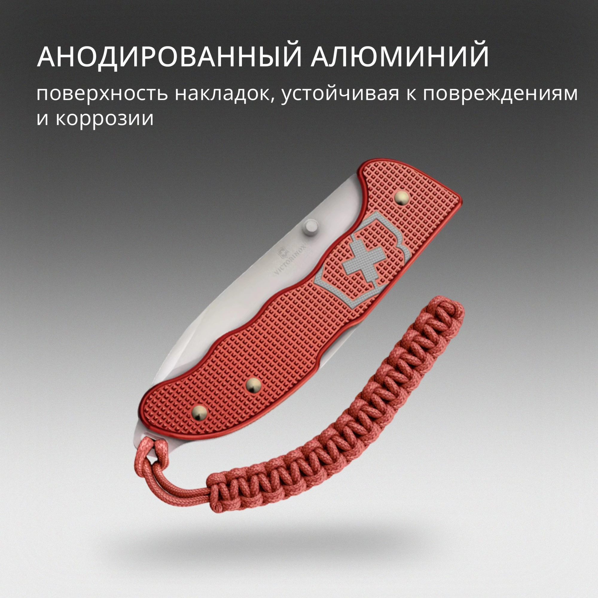 Нож перочинный Victorinox Evoke Alox LE 2025 Stone Red (0.9415.L25) 136мм 5функц. красный подар.коробка — миниатюра 5