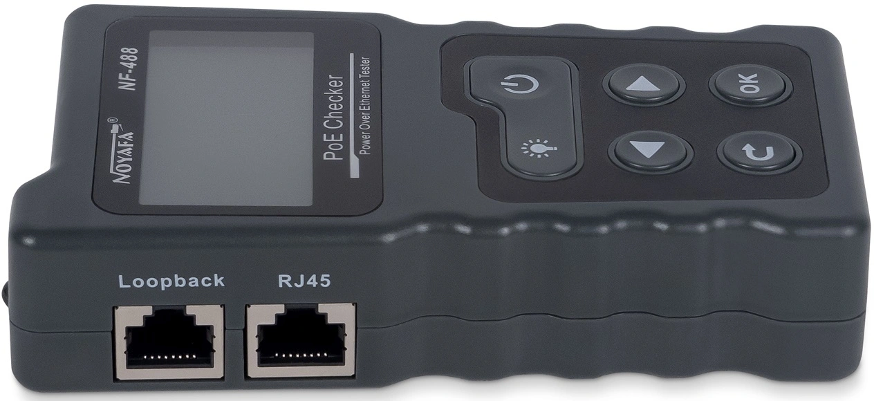 Тестер кабельный Cabeus HT-488-PoE черный — миниатюра 3