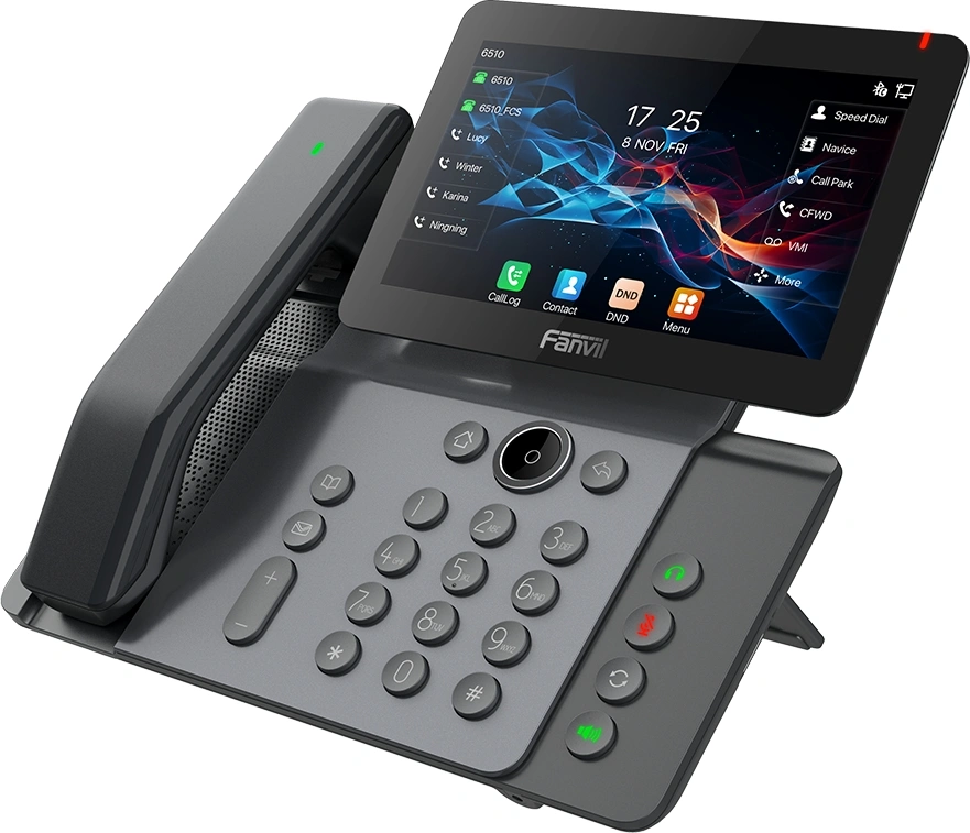 Телефон IP Fanvil V66 Pro серый — миниатюра 2