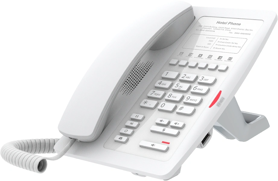 Телефон IP Fanvil H3 белый — миниатюра 2