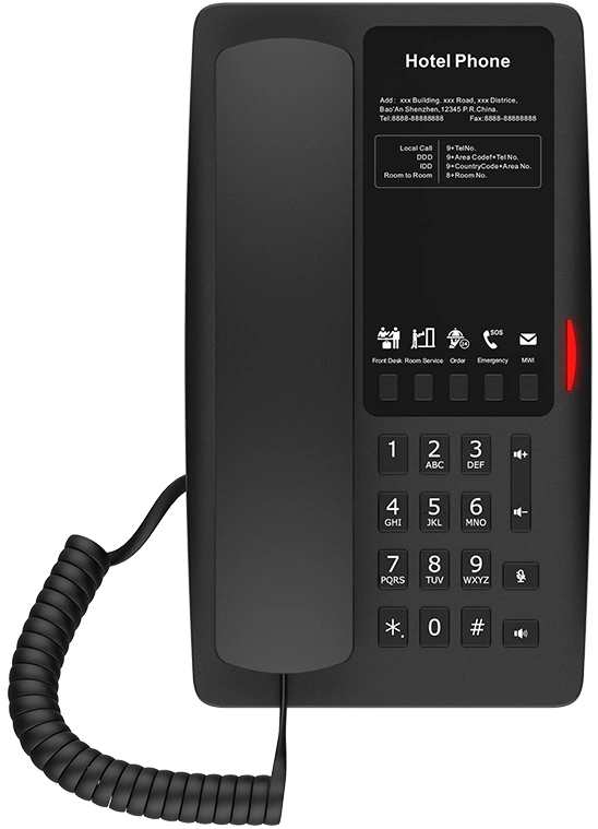 Телефон IP Fanvil H4W черный — фото 1