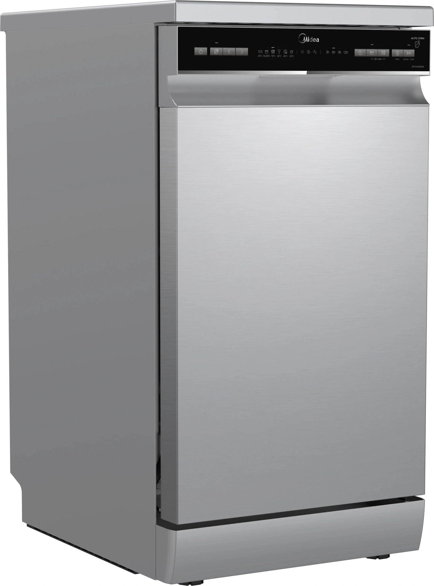 Посудомоечная машина Midea MFD45S050S серебристый (узкая) — миниатюра 2