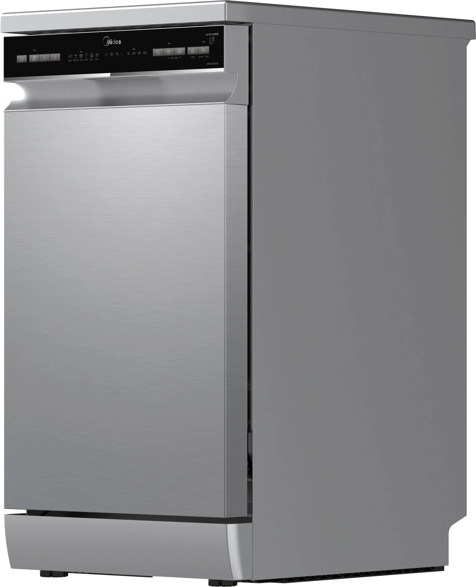 Посудомоечная машина Midea MFD45S050S серебристый (узкая) — миниатюра 3