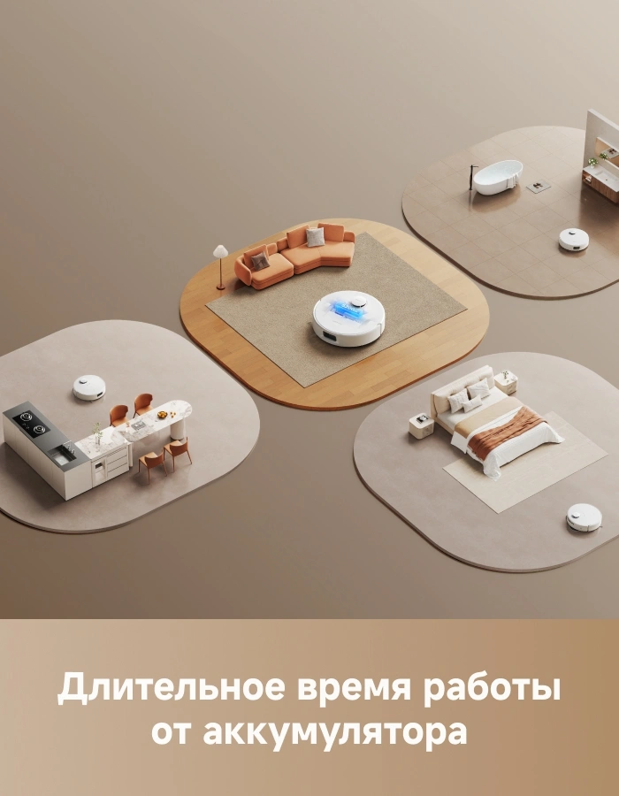 Пылесос-робот Trouver E30 Aqua 60Вт белый — миниатюра 7