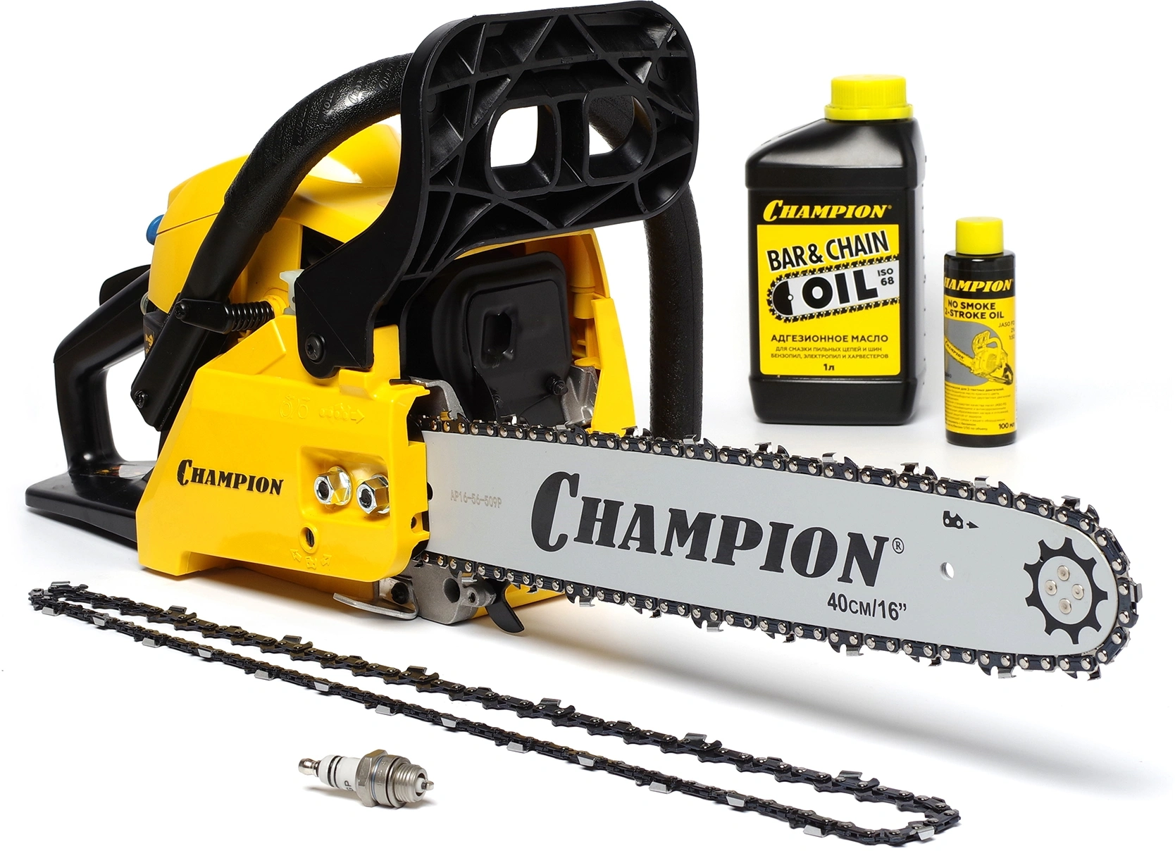 Бензопила Champion PN241-16 1800Вт 2.45л.с. дл.шины:16" (40cm) — миниатюра 8
