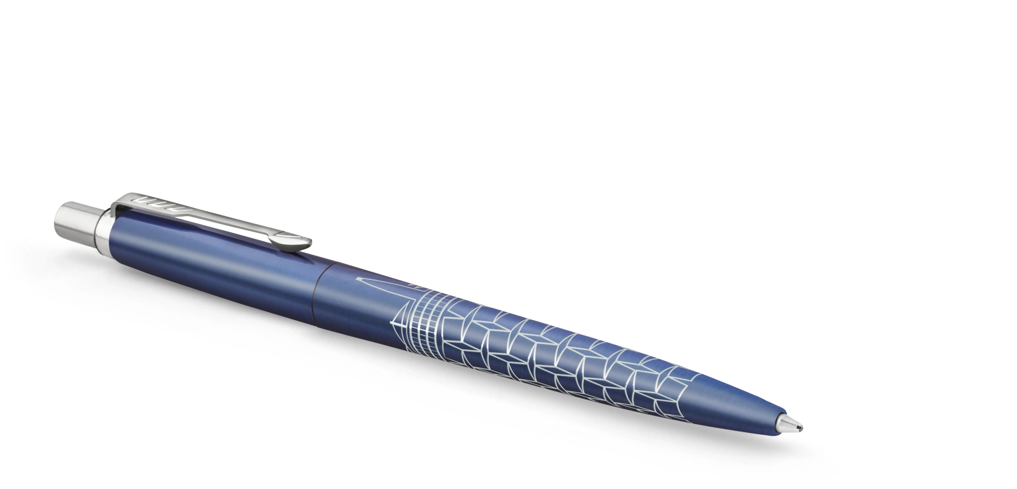 Ручка шариков. Parker Jotter Global Icons SE Seul K179 (2221600) синий мет. M син. черн. подар.кор. — миниатюра 5