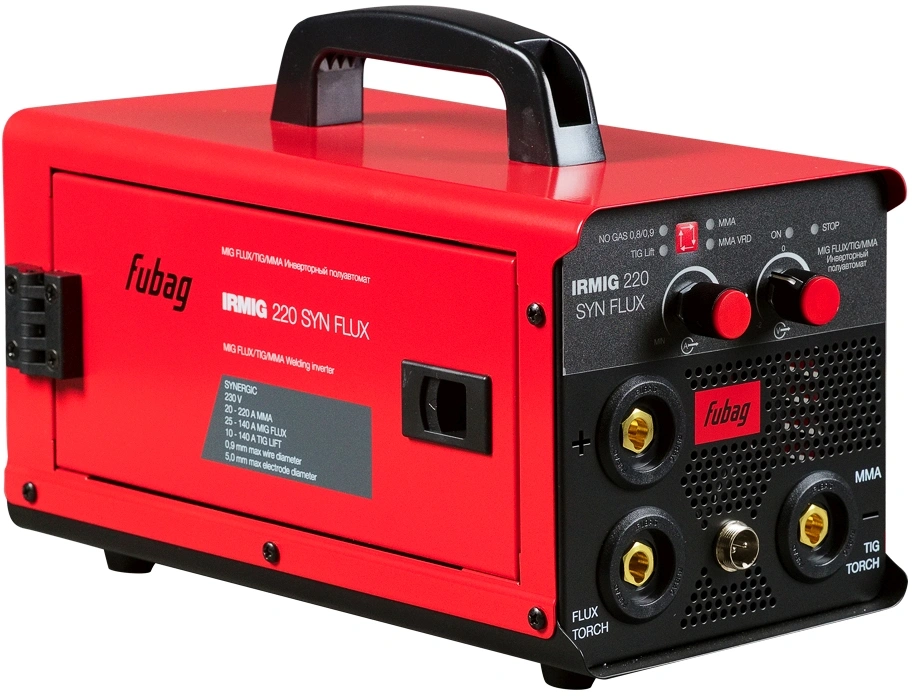Сварочный полуавтомат Fubag IRMIG 220 SYN Флюс инвертор ММА/FLUS 11.3кВт — миниатюра 2