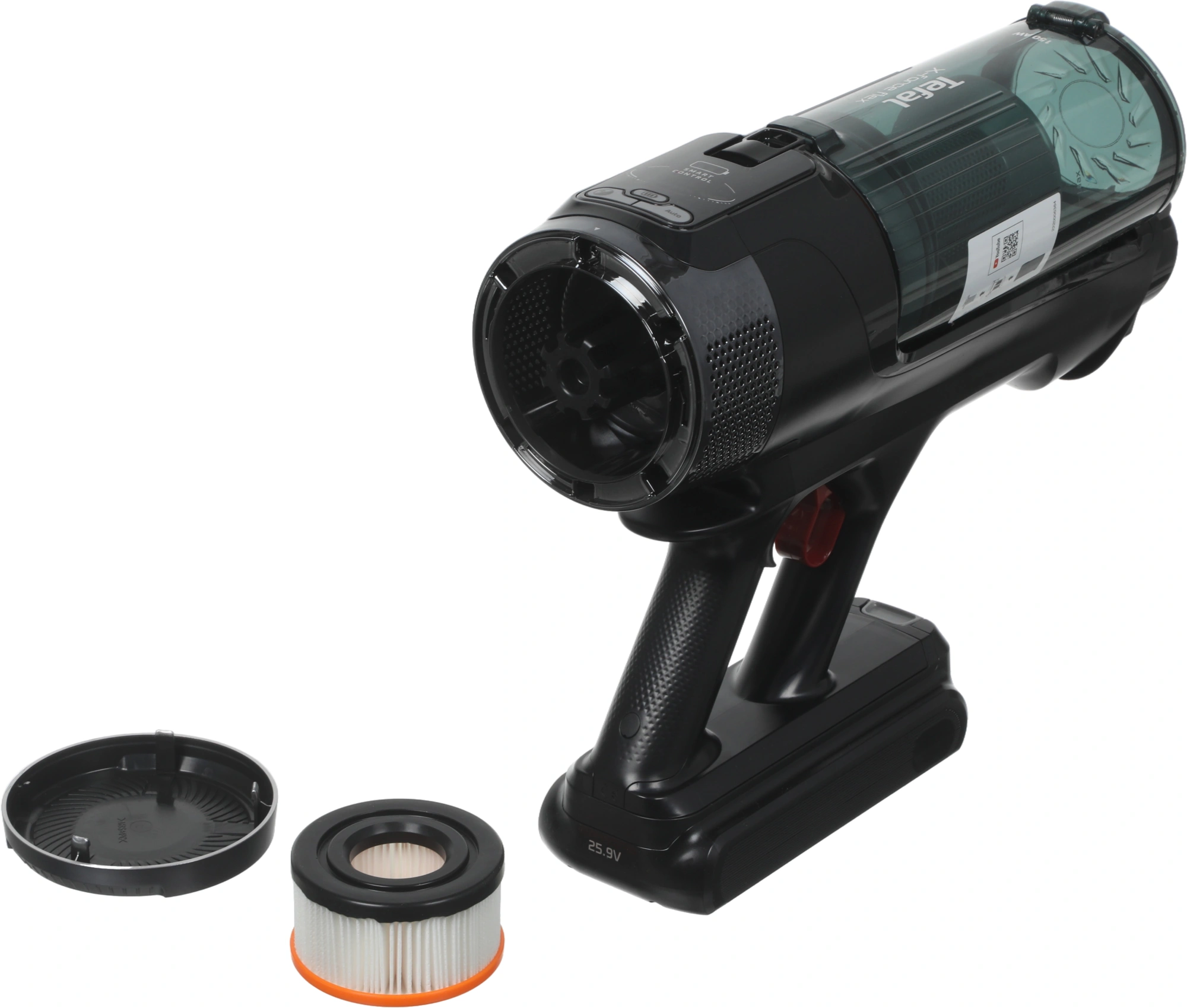Пылесос Tefal X-Force Flex TY9L42WO 380Вт серый/зеленый — миниатюра 38