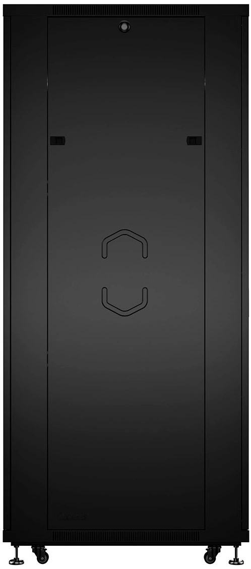 Шкаф серверный Cabeus (ND-05C-42U80/100-BK) напольный 42U 800x1000мм пер.дв.перфор. задн.дв.перфор. 800кг RAL 7035 900мм 132кг 220град. 2055мм IP20 сталь — миниатюра 4
