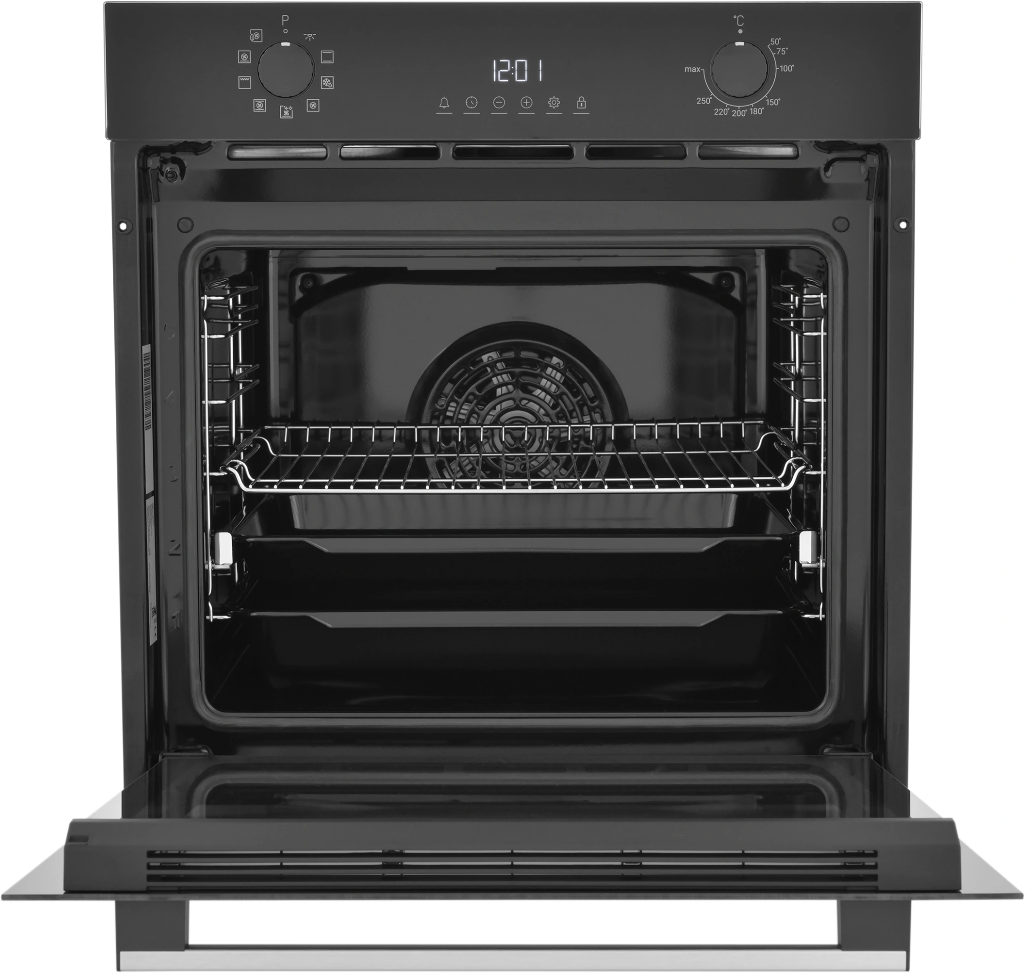Духовой шкаф Электрический Indesit IFE 4841 J BL черный — миниатюра 2