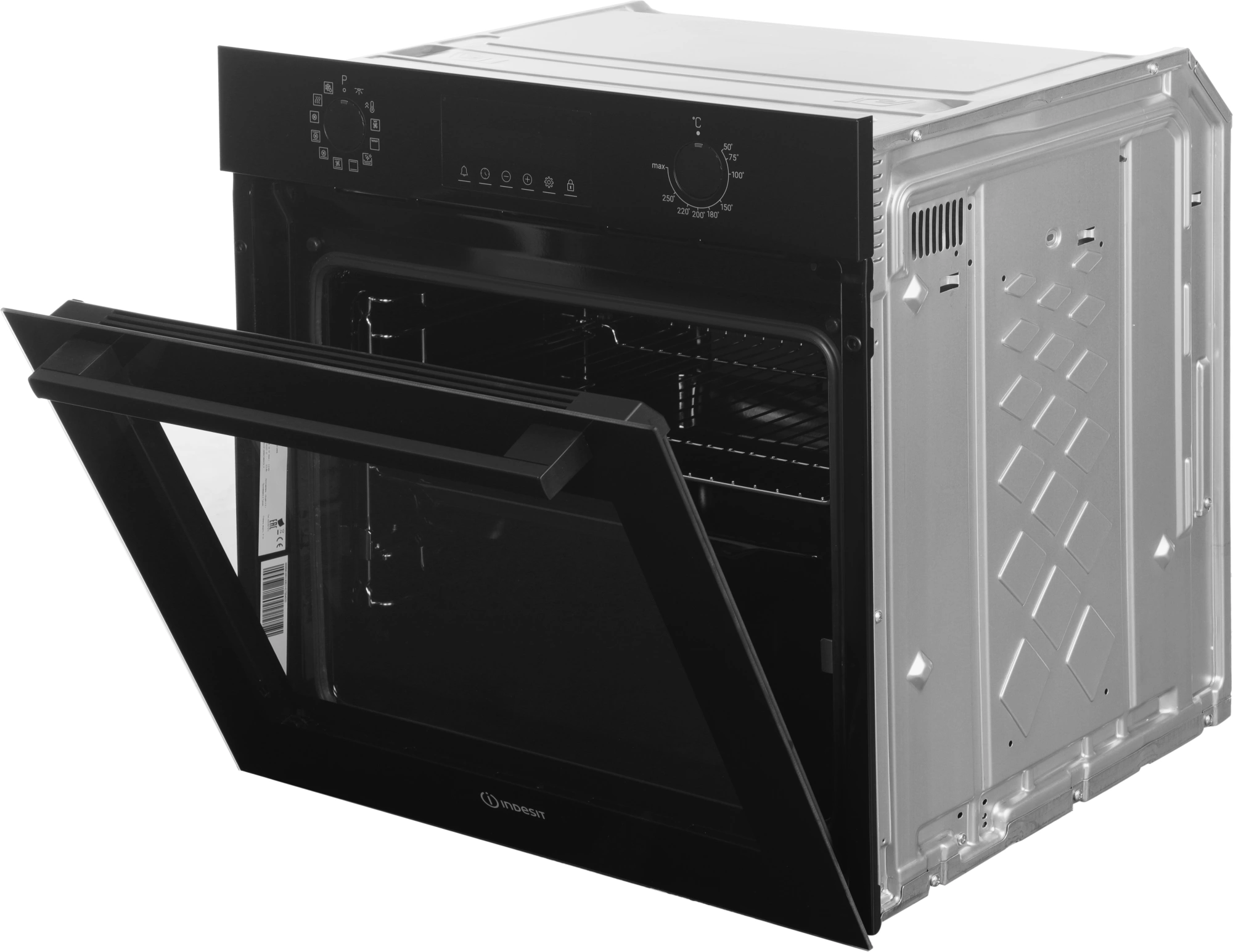 Духовой шкаф Электрический Indesit IBFTE 3841 J BL черный — миниатюра 4