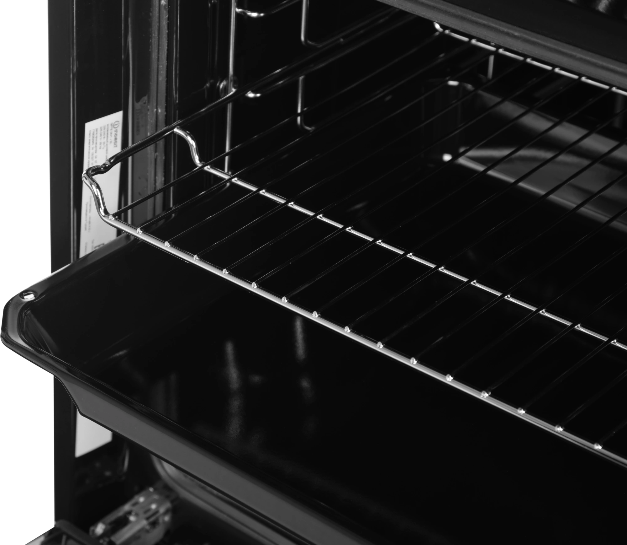 Духовой шкаф Электрический Indesit IBFTE 3841 J BL черный — миниатюра 9