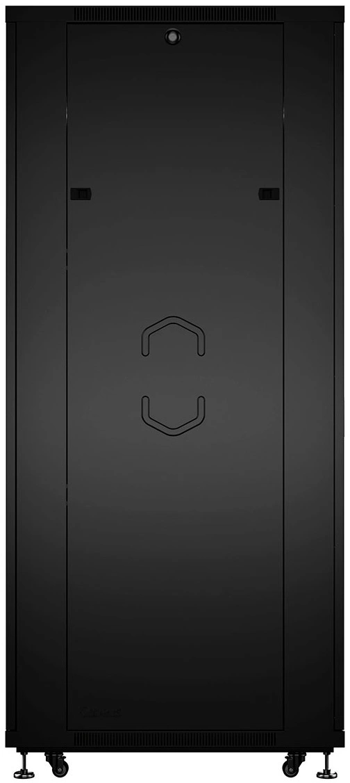 Шкаф коммутационный Cabeus (ND-05C-42U80/80-BK) напольный 42U 800x800мм пер.дв.перфор. задн.дв.перфор. 800кг черный 700мм 104.6кг 220град. 2055мм IP20 сталь — миниатюра 4