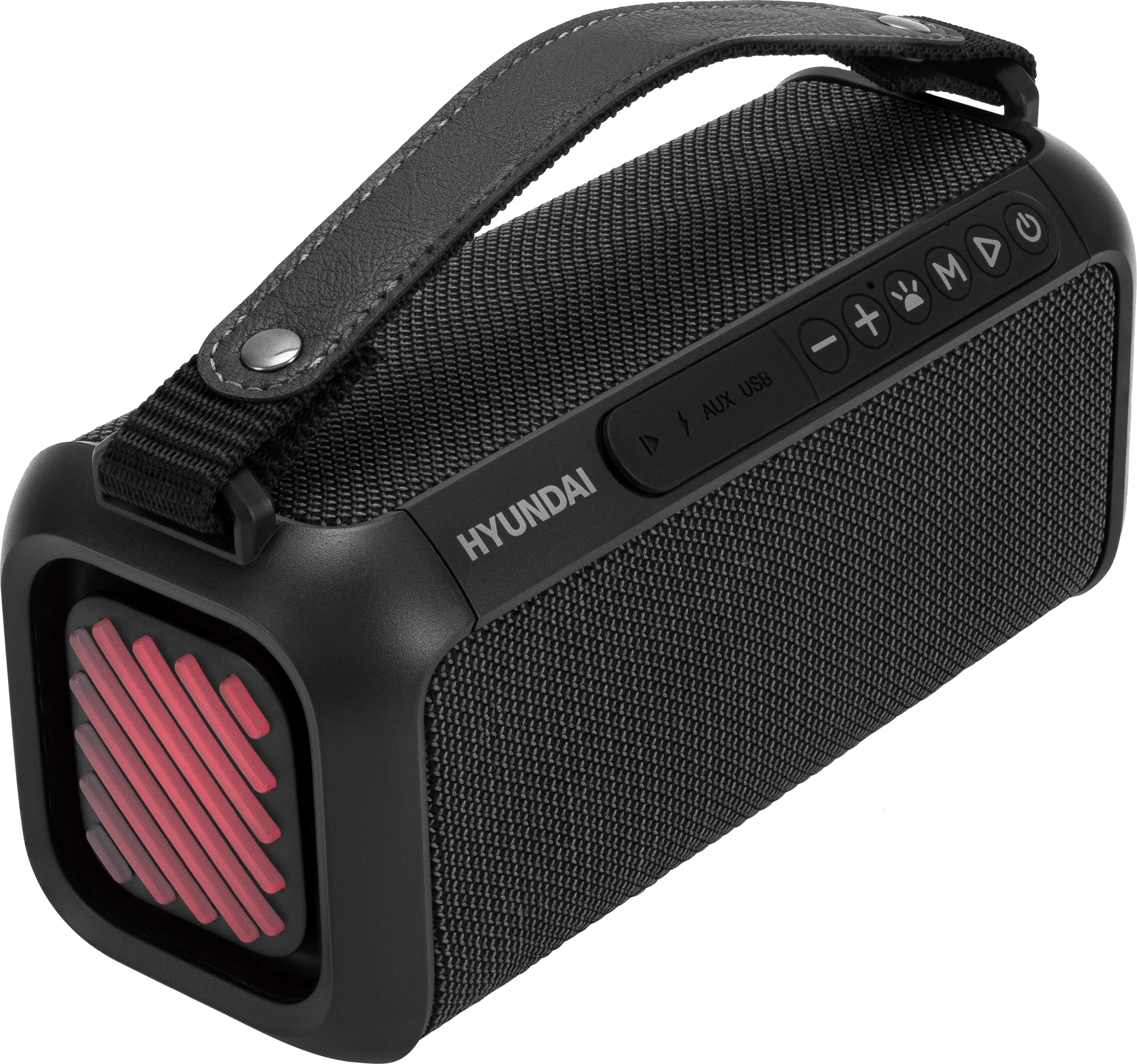 Колонка порт. Hyundai H-PS1007 черный 60W 2.0 BT 10м 2600mAh — миниатюра 5