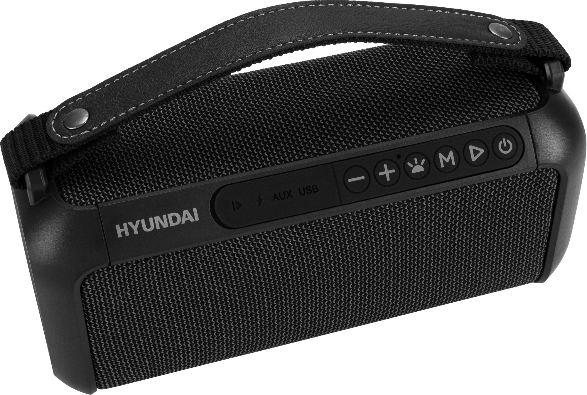 Колонка порт. Hyundai H-PS1007 черный 60W 2.0 BT 10м 2600mAh — миниатюра 7