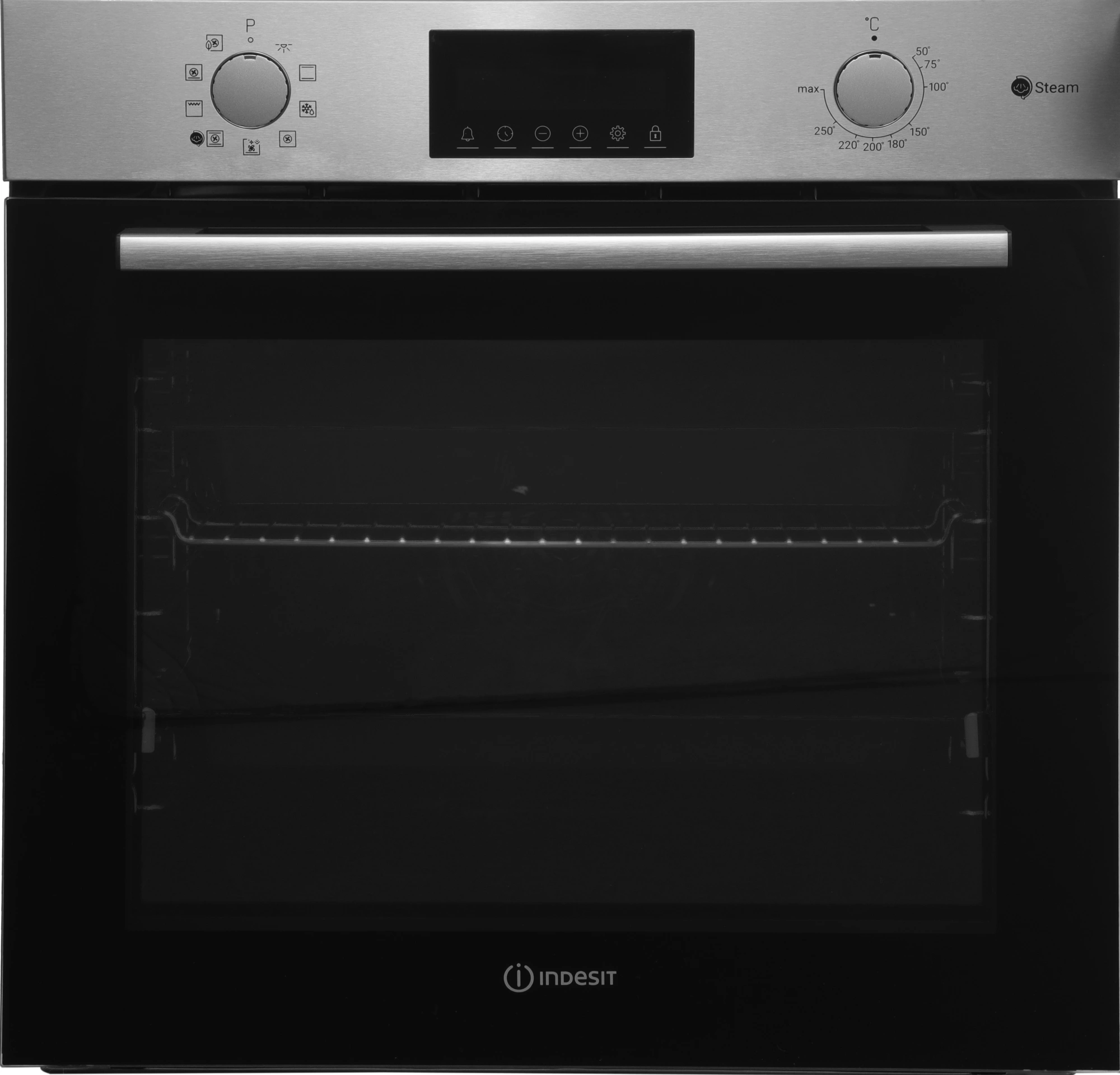 Духовой шкаф Электрический Indesit IFSE 3841 J IX нержавеющая сталь — фото 1