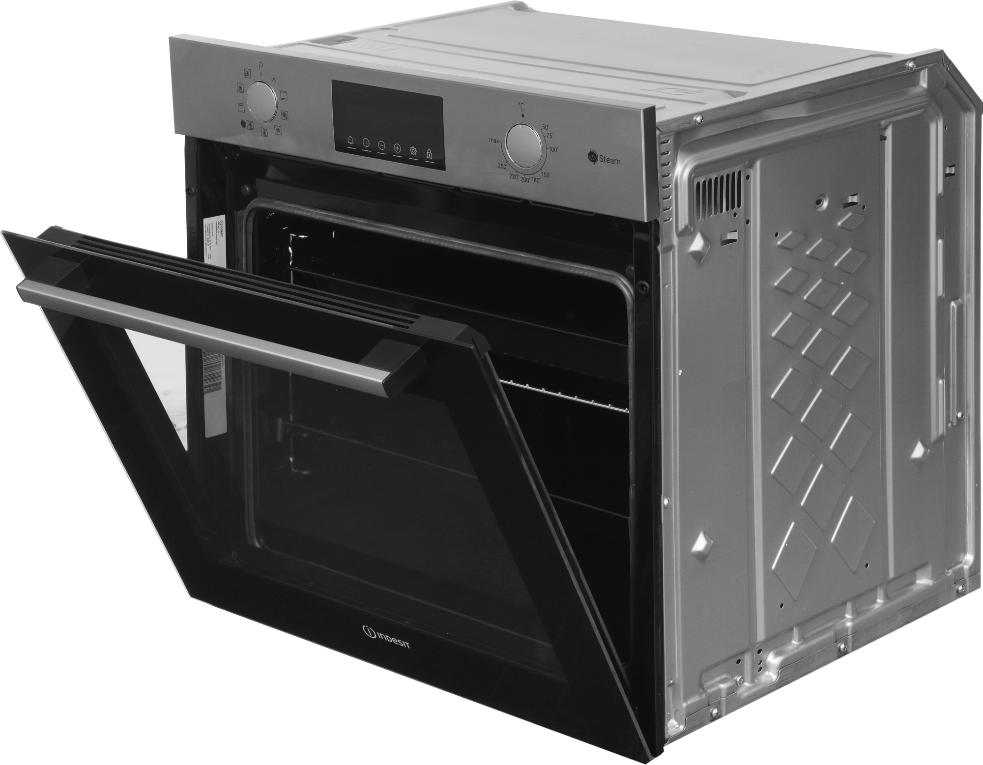 Духовой шкаф Электрический Indesit IFSE 3841 J IX нержавеющая сталь — миниатюра 3